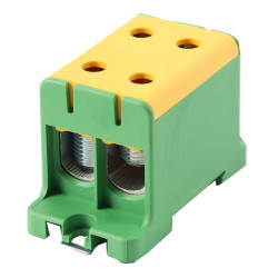 Złączka szynowa uniwersalna ETB 95/1x2 Al/Cu elektryczna śrubowa 4 otwory do kabli Elektro Becov UK2095.24