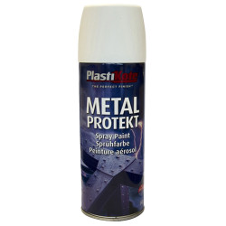 PlastiKote 440.0001287.076 1287 Metal Protekt Spray Satin White 400ml