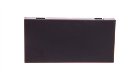 Simon Connect Zaślepka S500 Podwójna 100X50mm Szary Grafit 50000800-038