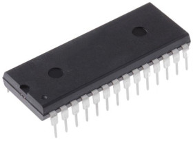 SRAM 64kbit montaż Otwór przezierny 28 -pinowy 8K x 8 PDIP-28, Od 2,7 V do 5,5 V