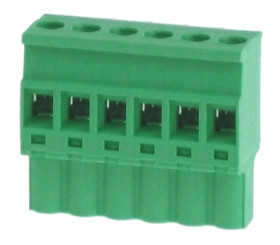 Klucz polaryzacyjny 6 -pinowe raster 5mm Przewlekany Żeński RS PRO