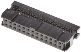 Złącze IDC 26-pinowe 2-rzędowe raster: 2.54mm Żeński Montaż na kablu Amphenol Communications Solutions