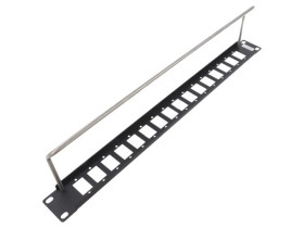 Patch panel adapter montażowy SLIM RACK przykręcany 29mm CP30158