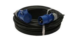 Przedłużacz Kempingowy Elcord Cee 16A-3 230V Ip44 40M H07rn-F 3G1,5 (Gumowy...
