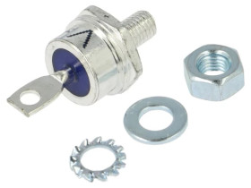 Dioda prostownicza 1,6kV, 1,4V,85A, katoda na śrubie VS-85HF160