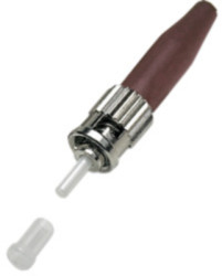 FO universal cable, ST to ST, 1 m, OS2, singlemode 9/125 µm, O8143.1