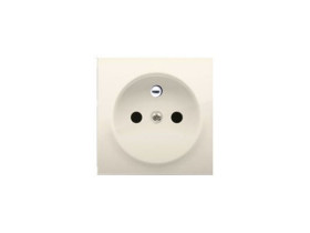 SIMON 54 Pokrywa gniazda pojedynczego z przesłonami kremowy DGZ1ZP/41 KONTAKT SIMON