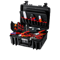 Knipex 00 21 35 Tool Case &quot;Robust23&quot; Electric - 25 Piece