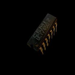 Układ scalony UCY7450N DIP14 UNITRA CEMI – 2x bramka AND-OR-INVERT z wejściem/wyjściem ekspanderowym