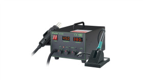 Stacja Na Gorące Powietrze + Lutownica Kontrolowana Temperatura...