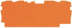 End/Intermediate plate for terminal block, 2004-1492
