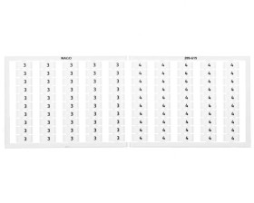 Ramka z oznacznikami 50x 3/4 209-619 /5szt./
