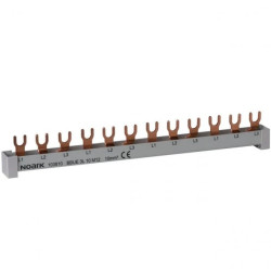 Szyna łączeniowa widełkowa 3-fazowa 16mm2 80A 12M BBU 3L