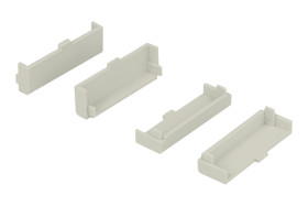 Maskownica; ZD2TCSJ ABS V0; ABS; jasnoszary; Kradex; RoHS; UL94-V0