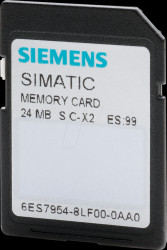 6ES7954-8LF04-0AA0 S7-1x00, Memory Card 24MB