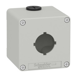 Obudowa Cynk odlewany Harmony XAP 80 mm 80 mm wys. zew. 80 mm Schneider Electric IP65, IP66, IP69 IK07 Jasnoszary