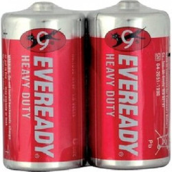 bateria cynkowo-węglowa Eveready Red Heavy Duty R14 C (producent Energizer) (taca) - 2 sztuki