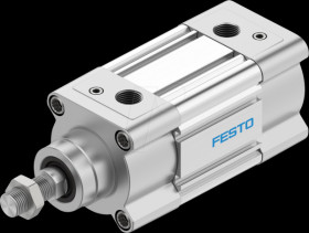 3657861 Standard cylinder, DSBC, dia. 63 mm, M16x1.5, G3/8, D3, PPVA