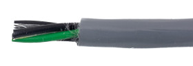 Control Cable liczba żył 4 3,33 mm² Nieekranowany Alpha Wire średnica zew 9.98mm Szary