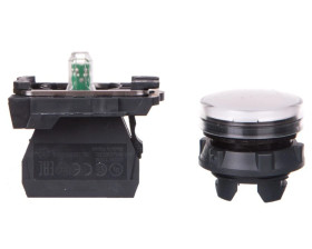 Lampka sygnazlizacyjna 22mm biała 24V AC/DC XB5AVB1