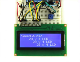 LCD 20*4 Characters - White back light