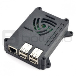 Obudowa Raspberry Pi model 3B+/3B/2B 3D VESA do montażu na monitor - czarna