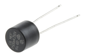 Bezpiecznik nieresetowalny 500mA 250V ac RS PRO F Termoplastyczne 35 A przy 250 V AC rozstaw 5.08mm