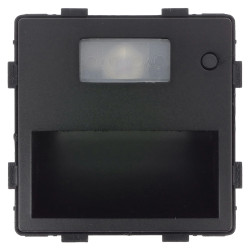 Moduł - Lampka schodowa podłogowa z czujką ruchu - czarny - Tawoia Glass