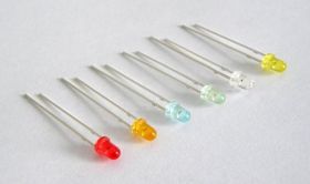 LED 5MM LEDU-5BW15 4CD NIEBIES