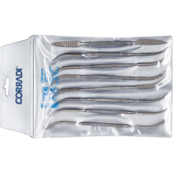 PFERD 19507202 riffler set 8 pcs 190mm Swiss coarse case incl.