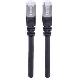 Intellinet 740623 Network cable CAT 6A S/FTP 0.50 m Black Halogen-free