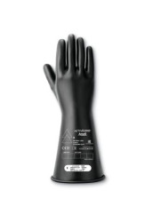 Rękawice elektroizolacyjne rozmiar: 11 materiał: Lateks zerwanie: 2 ścieranie: 3 zastosowanie: Bezpieczeństwo