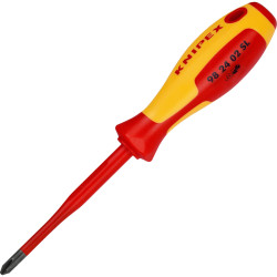 Knipex 98 24 02 SL VDE Phillips Screwdriver PH 2 x 100mm - Slim