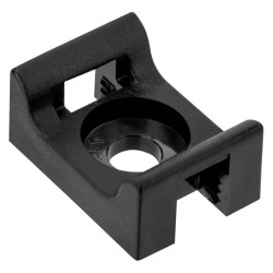 Podstawka montażowa przykręcana do opasek zaciskowych 18x13 czarny /20szt./