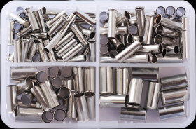 2010C393 Aderendhülsen-Set, 135 Stück, 4,0 - 16 mm²