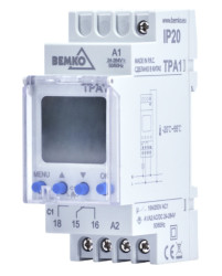 Programator czasowy astronomiczny 24-264 VAC/DC A25-TPA1