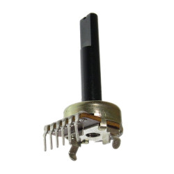 Potencjometr RV1611 2x50KΩ 6Pin Stereo
