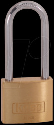 K12040L55A1 KASP padlock, long, 40 mm, keyed alike