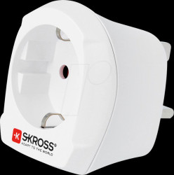 39776 SKROSS international adapter, Europe to UK