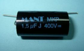 1,5uF/400V AUDIO KOND.MKP MANT