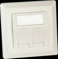 25168579 Module holder for Keystones, 2-way