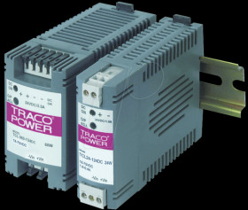 TCL 024-124 DC DC/DC converter, DIN rail, TCL-DC series, 18-75/24 VDC, 1 A