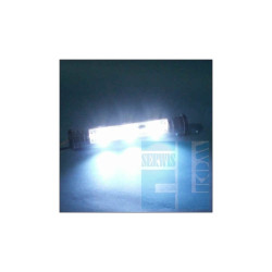 TUBA NEON LED FLUX 9cm BIAŁY ZIMNY 12V + Uchwyty