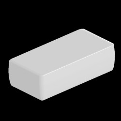 Teko - seria SMART (SR35-DB.7) - uniwersalna obudowa w kolorze białym (128 x 64 x 38,7 mm)