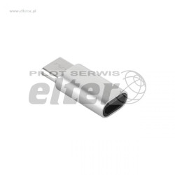 Wtyk USB-C - Gniazdo microUSB adapter