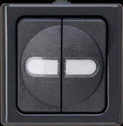 560515004 BLUE ELECTRIC - Serienschalter, anthrazit