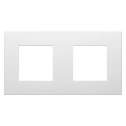 Ramka 2-krotna, biała, Dahlia GW35902AW