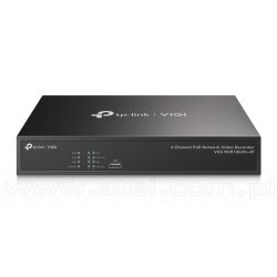 TP-Link VIGI NVR1004H-4P, Czterokanałowy sieciowy rejestrator wideo z PoE