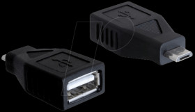 65296 USB micro B plug &gt; USB 2.0 A port