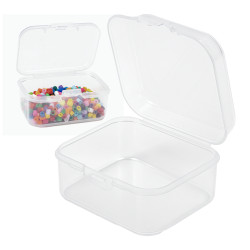 Plastikowe Pudełeczko - 45x35x20mm - Zamykany Pojemniczek - Organizer